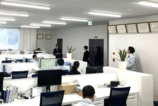 入社式を執り行いました！